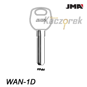 JMA 200 - klucz surowy mosiężny - WAN-1D